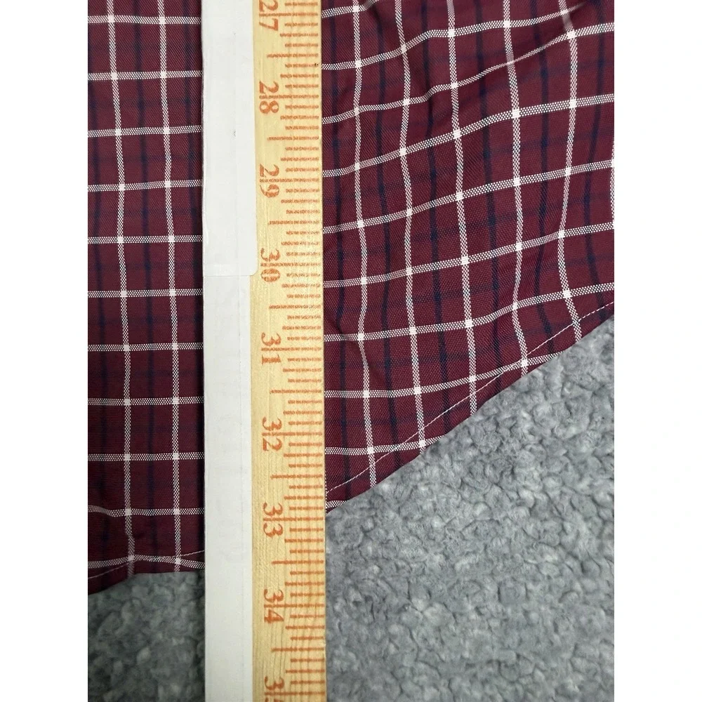 NWT Polo Ralph Lauren Mens 4XB Big Button Down Sport Shirt Red Plaid Performance